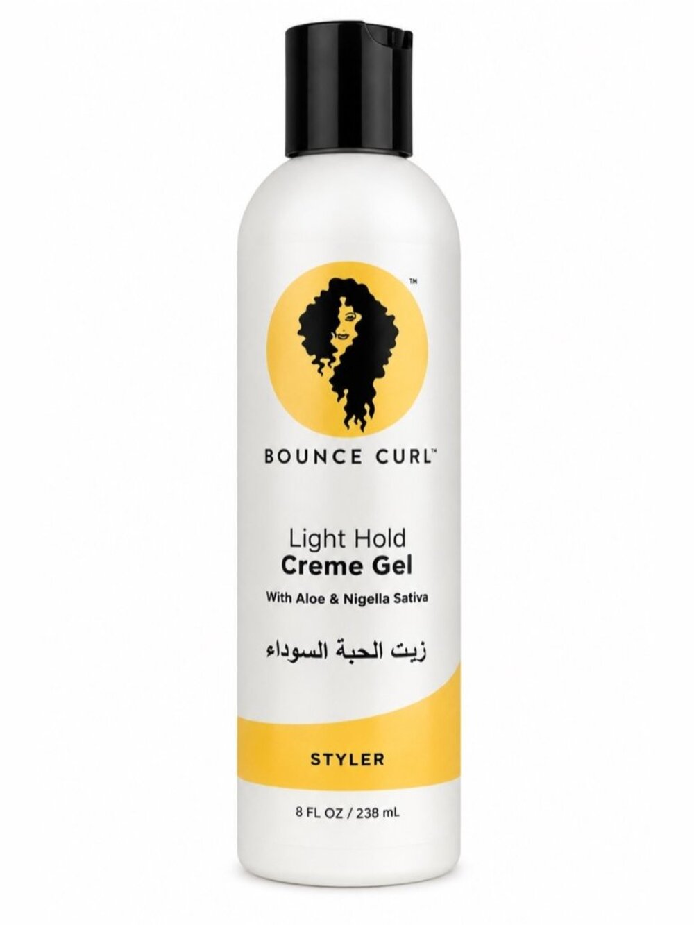 Bounce Curl Light Hold Creme Gel Styler 8oz Sealed Curl Defining Gel